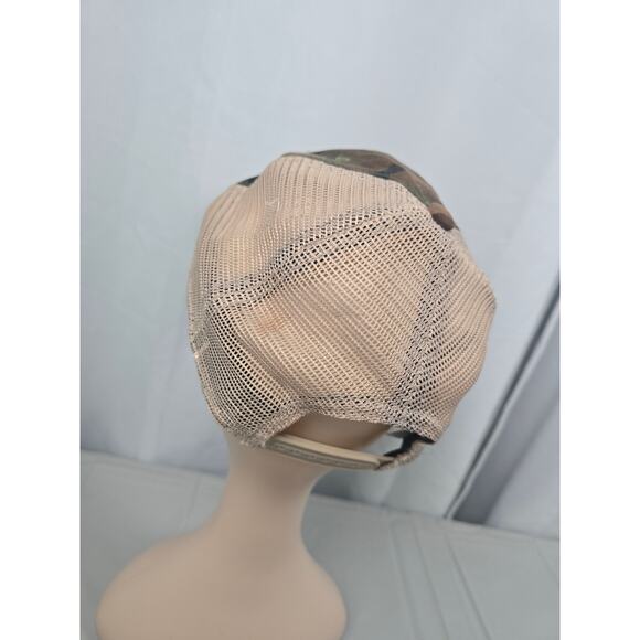 Carolina Panthers NFL‎ Team Apparel Camo Trucker Hat Snapback Adjustable - Picture 9 of 16